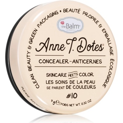 theBalm Anne T. Dotes® Concealer korektor proti začervenaniu 10 For Very Fair Skin 9 g