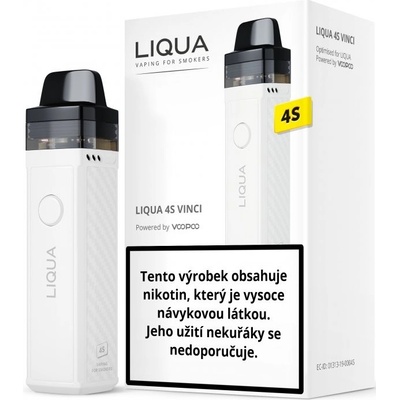 Liqua 4S Vinci Elektronický Grip 1500 mAh Bílý 1 ks