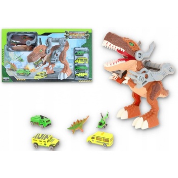 ISO 11666 Dinosauří autodráha a 2 auta