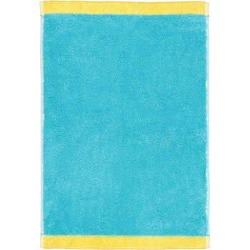 Cawö Кърпа Lifestyle Splash 30 x 50 см тюркоазено-жълта (7071 30/50 15)