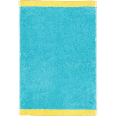 Cawö Кърпа Lifestyle Splash 30 x 50 см тюркоазено-жълта (7071 30/50 15)