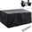 vidaXL Покривало за градински мебели 8 капси 180 x 140 x 90 см (41640)