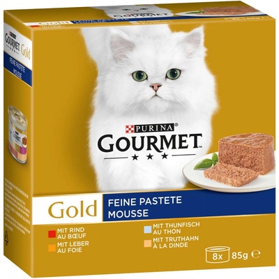 Gourmet Gold jemná variace chutí 8 x 85 g