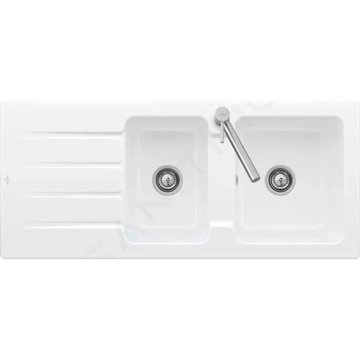 Villeroy & Boch Keramický drez 338002R1 alpská biela