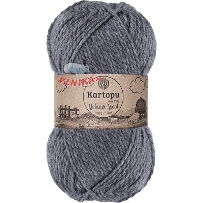 Příze Vlnika-Kartopu Melange Wool K1002 – Zboží Mobilmania