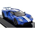 Altaya Ford GT year 2017 blue metallic 1: 43 (Altaya)