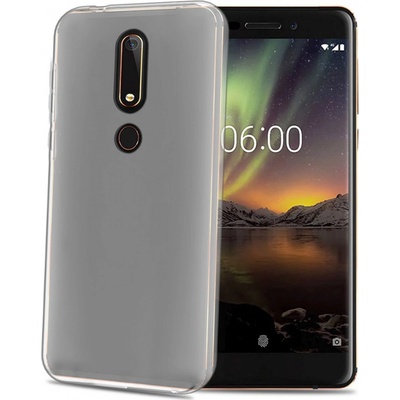 Pouzdro CELLY Gelskin Nokia 6.1 Plus čiré – Zboží Živě