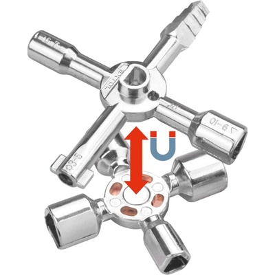 EXTOL PREMIUM klíč multifunkční, 15funkcí, k rozvodným skříním – Zbozi.Blesk.cz