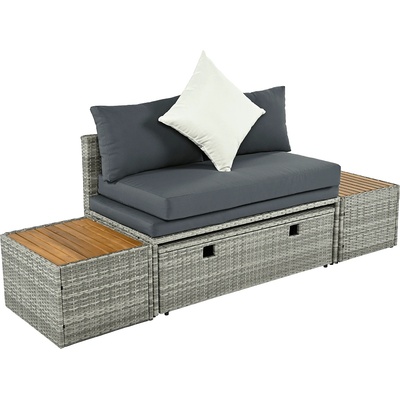 Градински ратанов комплект debra