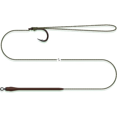 MADCAT - Náväzec Standard Pellet Rig 60 cm 0,80 mm veľ. 2/0