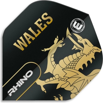 Winmau Rhino Black & Gold Flag