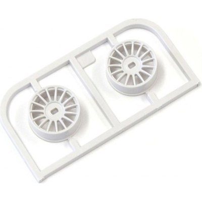 Kyosho Mini-Z AWD: Multi Wheel Narrow Offset 0 White 2 ks