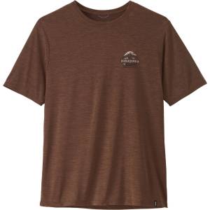 Patagonia Мъжка спортна тениска Patagonia Cap Cool Daily Shirt Great Waves Sport shirt - Berm Brown / Light Berm Brown X-Dye (216-7990-0313)
