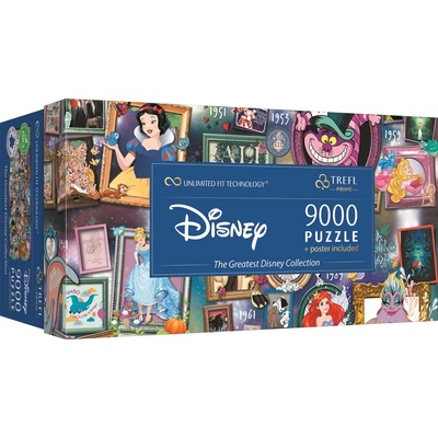 Trefl - Puzzle Disney: On the Timeline - 9 000 piese
