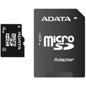 ADATA microSDHC 4GB C4 AUSDH4GCL4-RA1
