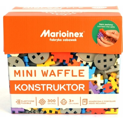 Marioinex MINI WAFLE 300 ks Konštruktér