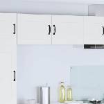 vidaXL Панел за миялна машина KALMAR 2 бр. Бяло 50 x 31 x 40 см (884535)