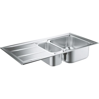 GROHE Кухненски умивалник с 2 купи и отцедник, K400, 98.3 x 51.3 cm (31569SD0)