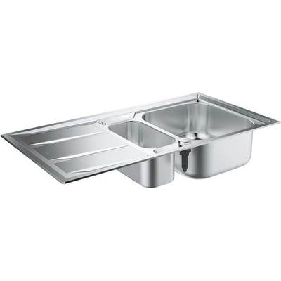 GROHE Кухненски умивалник с 2 купи и отцедник, K400, 98.3 x 51.3 cm (31569SD0)