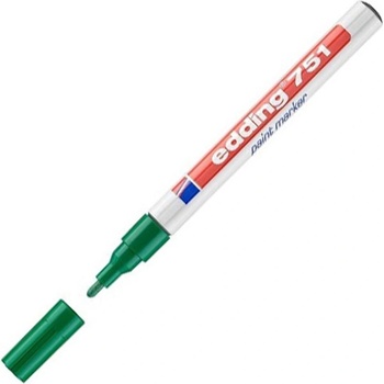 edding Перманентен маркер 751, зелен (1010120314)