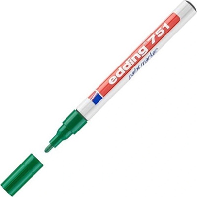 edding Перманентен маркер 751, зелен (1010120314)