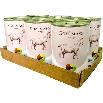 Bohemia Pet Food Kozie mäso vo vlastnej šťave 6 x 400 g
