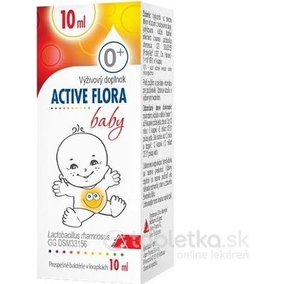 Active Flora Baby detské kvapky 10 ml