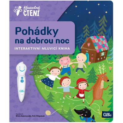 Albi Kouzelné čtení Kniha interaktivní Pohádky na dobrou noc