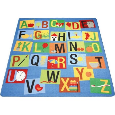 Eduplay Hrací koberec Abeceda, 200 x 200 cm