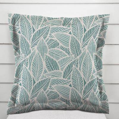 Biante s lemom Leona LN-166 Biele listy na modrozelenom 35 x 45 cm