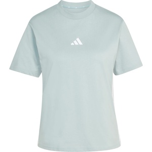 adidas Дамска тениска adidas Women's 3-Stripes SJ Tee T-shirt - Wonder Sage / White (916-6783-0112)