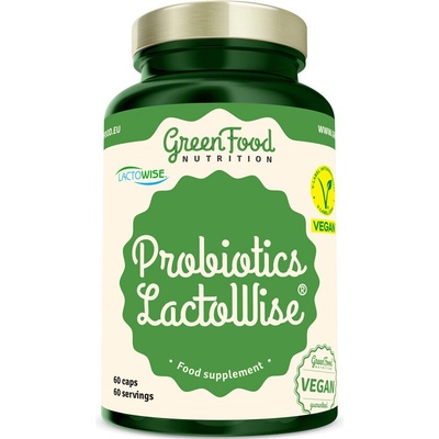 GreenFood Probiotics LactoWise 60 kapsúl