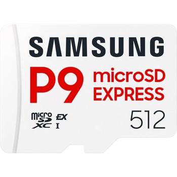 Samsung microSDXC P9 Express 512GB UHS-I/U3/V30 (MB-MK512T/WW)