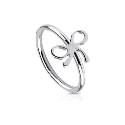 Šperky4U piercing do nosu mašlička N01150-ST