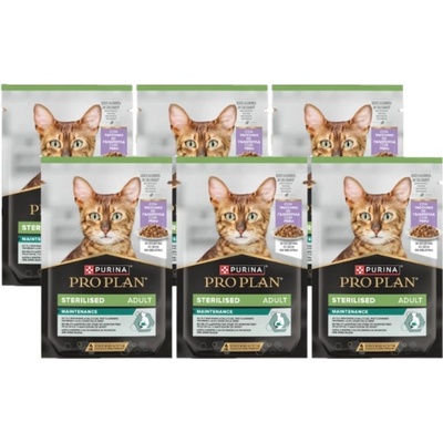 Pro Plan Sterilized s morčacím mäsom 6 x 85 g