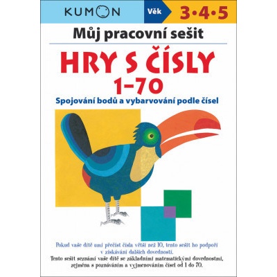 Můj pracovní sešit - Hry s čísly 1-70