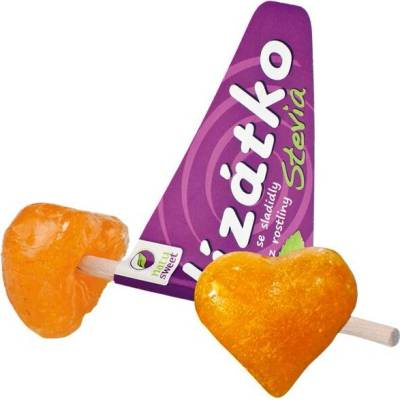 NATUSWEET Stevia lízátko s rakytníkem 10 g