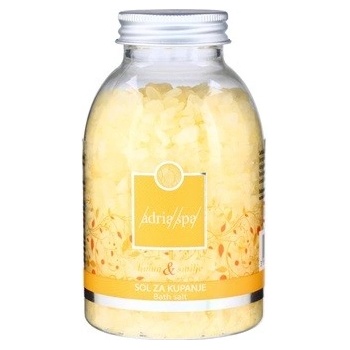 Adria Spa Lemon & Immortelle regenerační sůl do koupele pro suchou pokožku Lemon & Immortelle 300 g