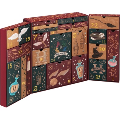 OEM Adventní kalendář Harry Potter: Kouzelnický svět (27 x 31 x 14 cm)
