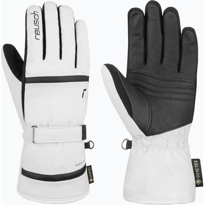 Reusch Дамски скиорски ръкавици Reusch Alison Gore-Tex white/black