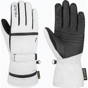 Reusch Дамски скиорски ръкавици Reusch Alison Gore-Tex white/black