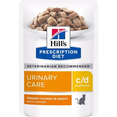 Hill's Prescription Diet c d Multicare kuře 12 x 85 g