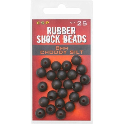 ESP Gumové Korálky Rubber Shock Beads Choddy Silt 8 mm 25 ks