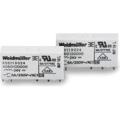 Weidmüller RSS113005 05Vdc-Rel1U, 4061580000-1 zátěžové relé, monostabilní, 1 cívka, 250 V/AC, 250 V/DC, 6 A, 1 ks