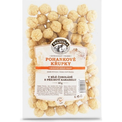 Šmajstrla Pohánkové chrumky karamelové 60 g