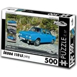 Retro cars - Puzzle Škoda 110 LS (1975) - 500 piese