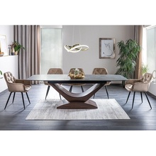 Signal Dolce Ceramic šedý mramor ořech 180x240x95x76