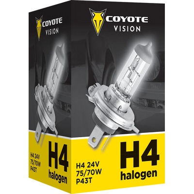 Coyote Vision Žárovka 24V H4 75/70W
