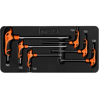 Neo Tools Klíče Torx 6 ks vložka 84-264