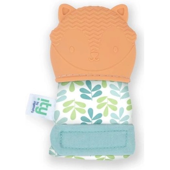 Ingenuity Гризалка с ръкавичка лисица Kitt оранжева без BPA 3m+